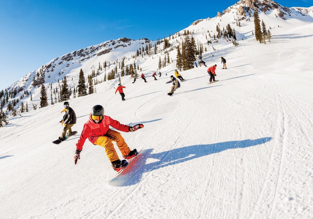 Snowboarding