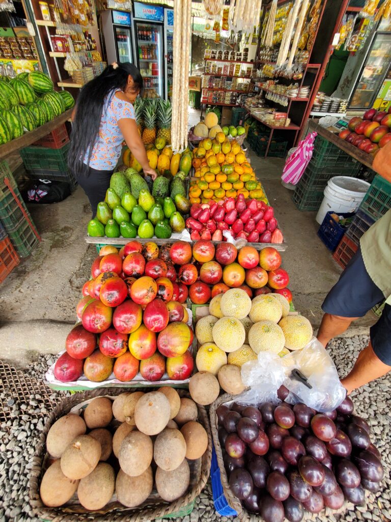 Costa Rican Fruit Stand